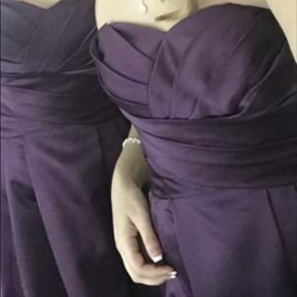 David's Bridal Dresses & Skirts - Purple wine gown!